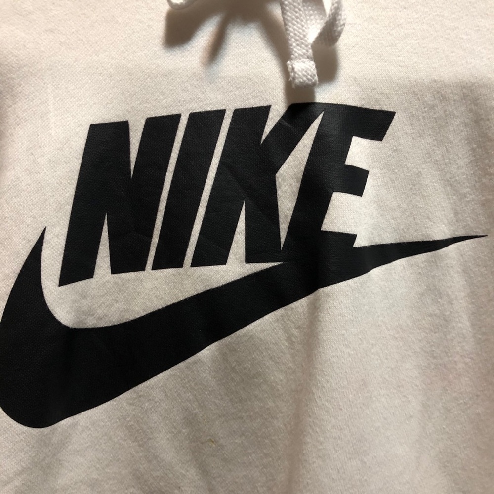 Nike white hoodie